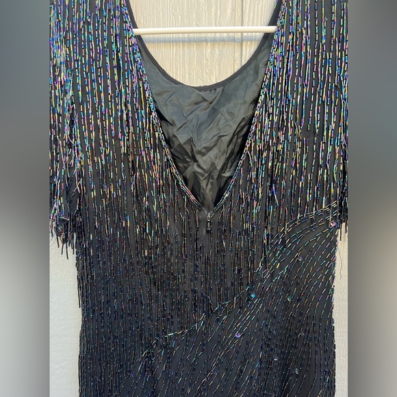 Shimmery sequin vintage dress in size small - Picture 7 of 8